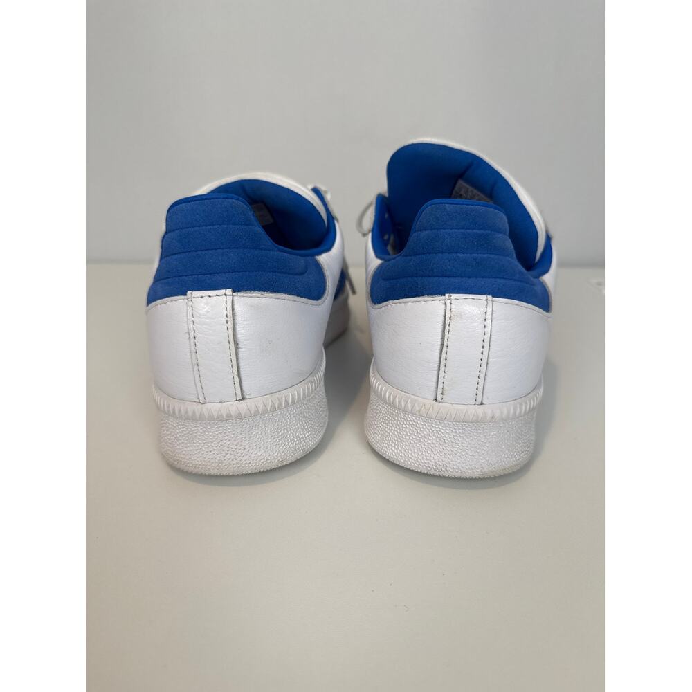 Adidas Samba OG White Blue Sneakers Size 12 Classic - Picture 4 of 7